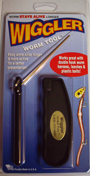 Wiggler Worm Tool, Worm Threader, Fishing Tool that Catches More Fish